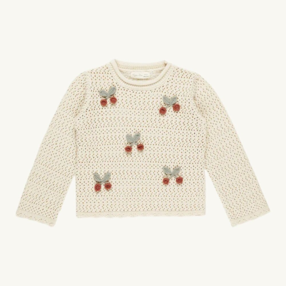 NWT - Rylee + Cru Cherry Crochet Set - Picture 3 of 4
